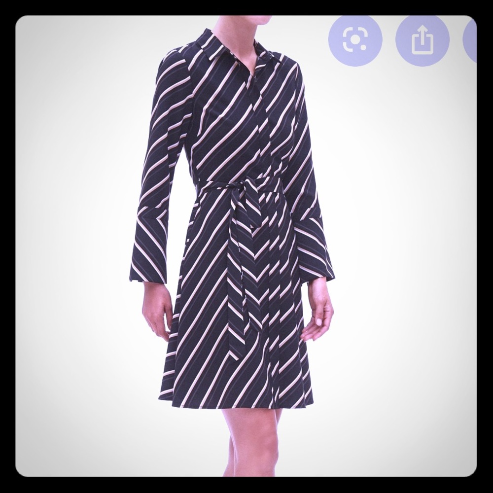 Stylish shirtdress.